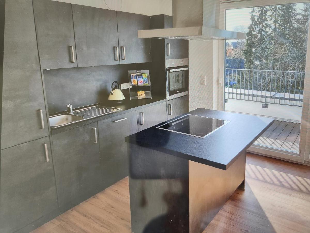 Stylische Penthouse Wohnung Hamburg-Harburg Buitenkant foto