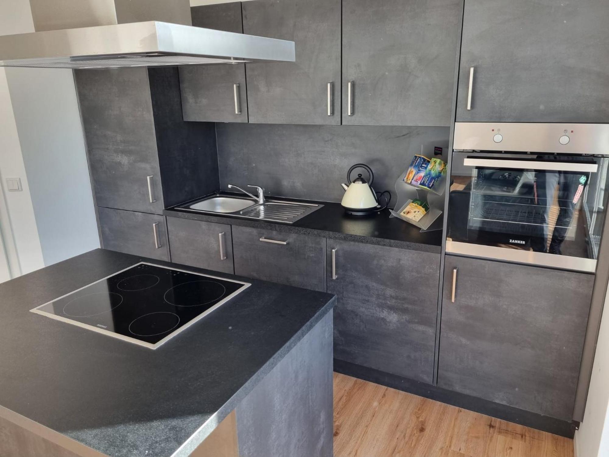 Stylische Penthouse Wohnung Hamburg-Harburg Buitenkant foto